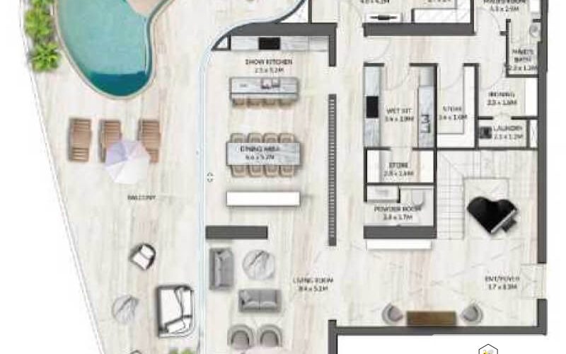 Планировки - 4 СПАЛЬНИ дуплекс